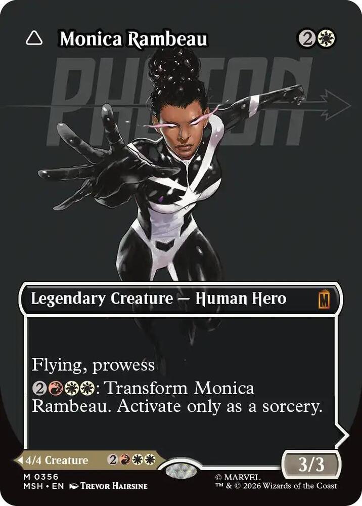 Monica Rambeau - Red/White