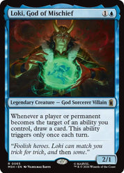 Loki, God of Mischief - Blue