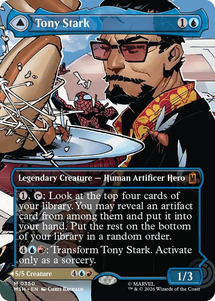 Tony Stark - Blue
