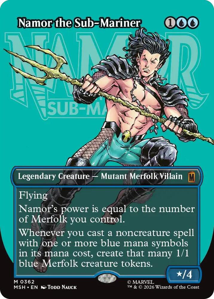 Namor the Sub-Mariner - Blue