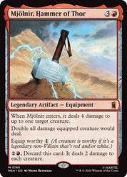 Mjolnir, Hammer of Thor - Red