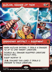 Mjolnir, Hammer of Thor - Red
