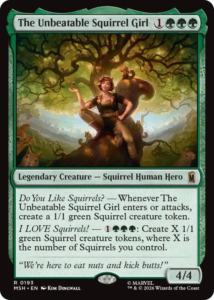 The Unbeatable Squirrel Girl - Green