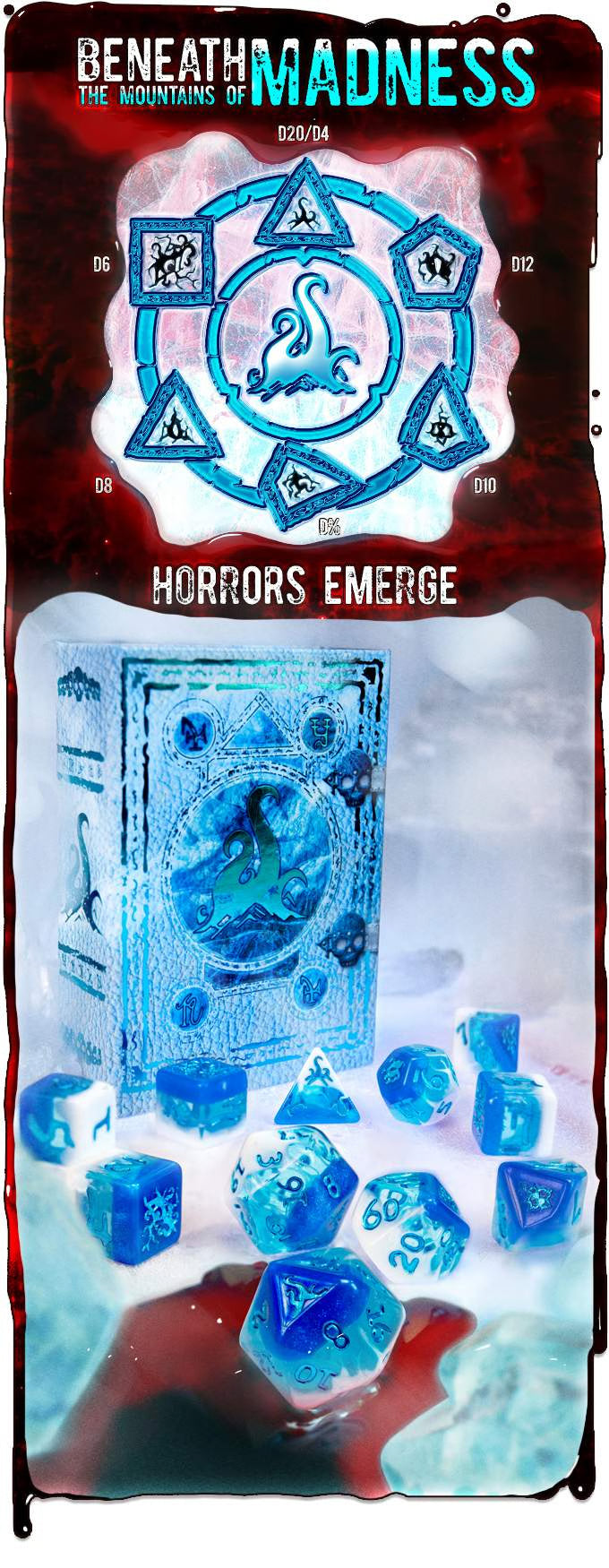 Mythic Elder Dice - Limited Kickstarter Dice Sets