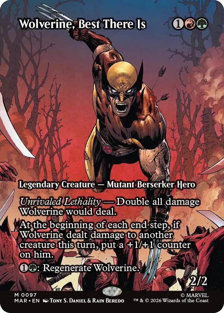 Wolverine, Best There Is - Red/Green