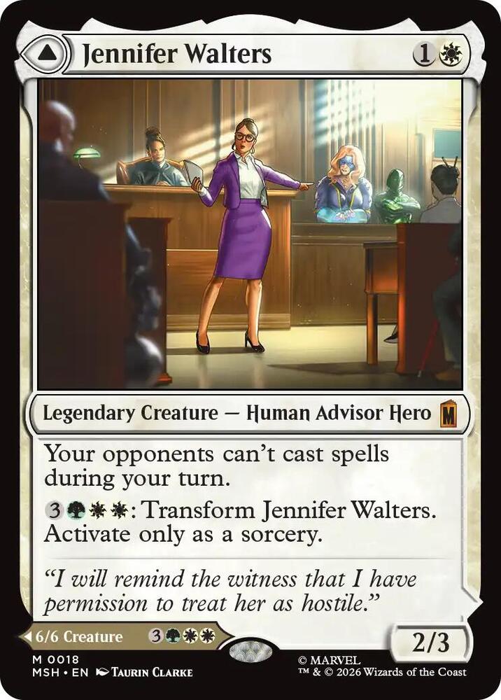 Jennifer Walters - White