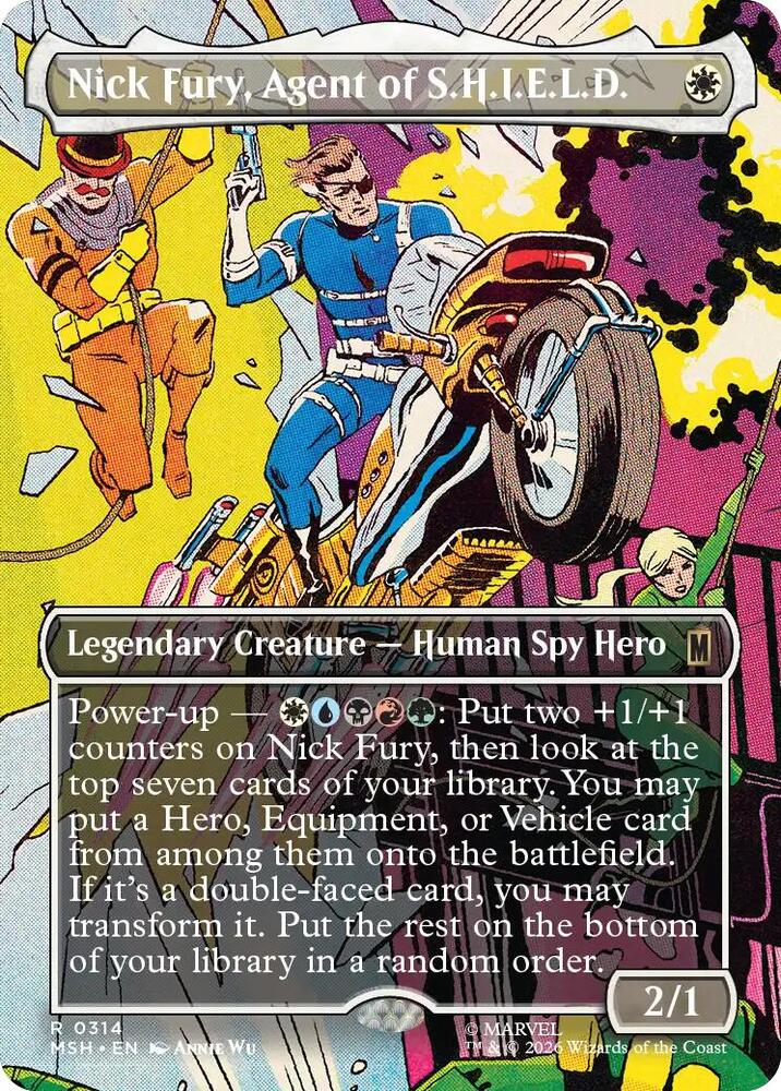 Nick Fury, Agent of S.H.I.E.L.D. - White