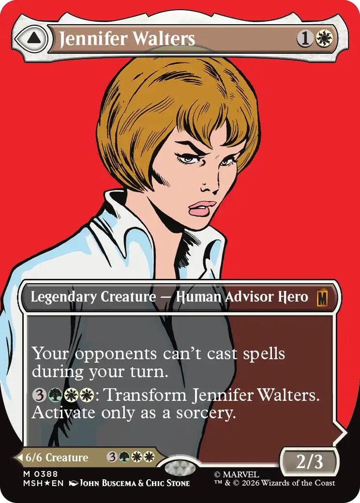 Jennifer Walters - White