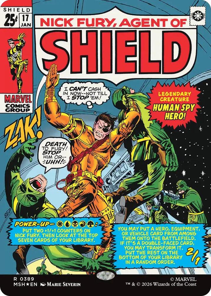 Nick Fury, Agent of S.H.I.E.L.D. - White