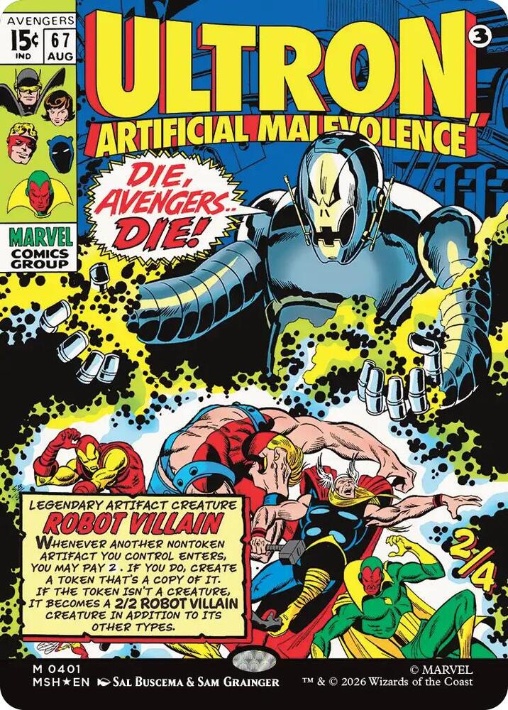 Ultron, Artificial Malevolence - Artifact