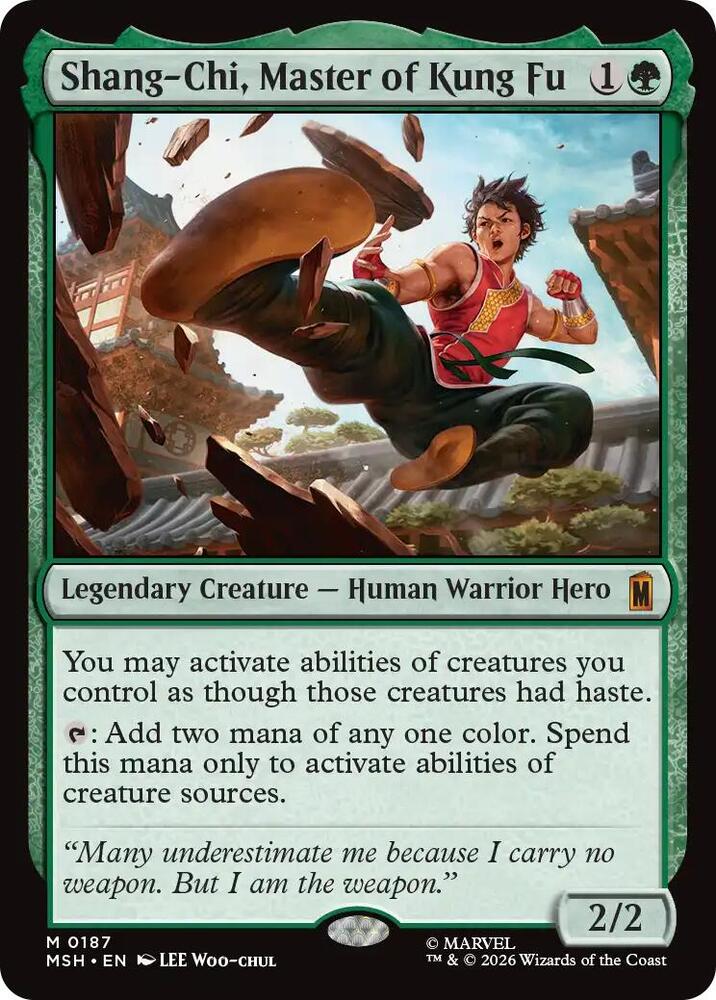 Shang-Chi, Master of Kung Fu - Green