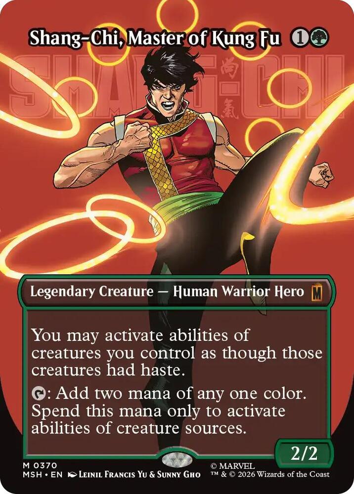 Shang-Chi, Master of Kung Fu - Green