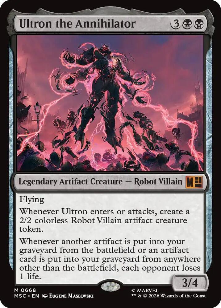 Ultron the Annihilator - Black