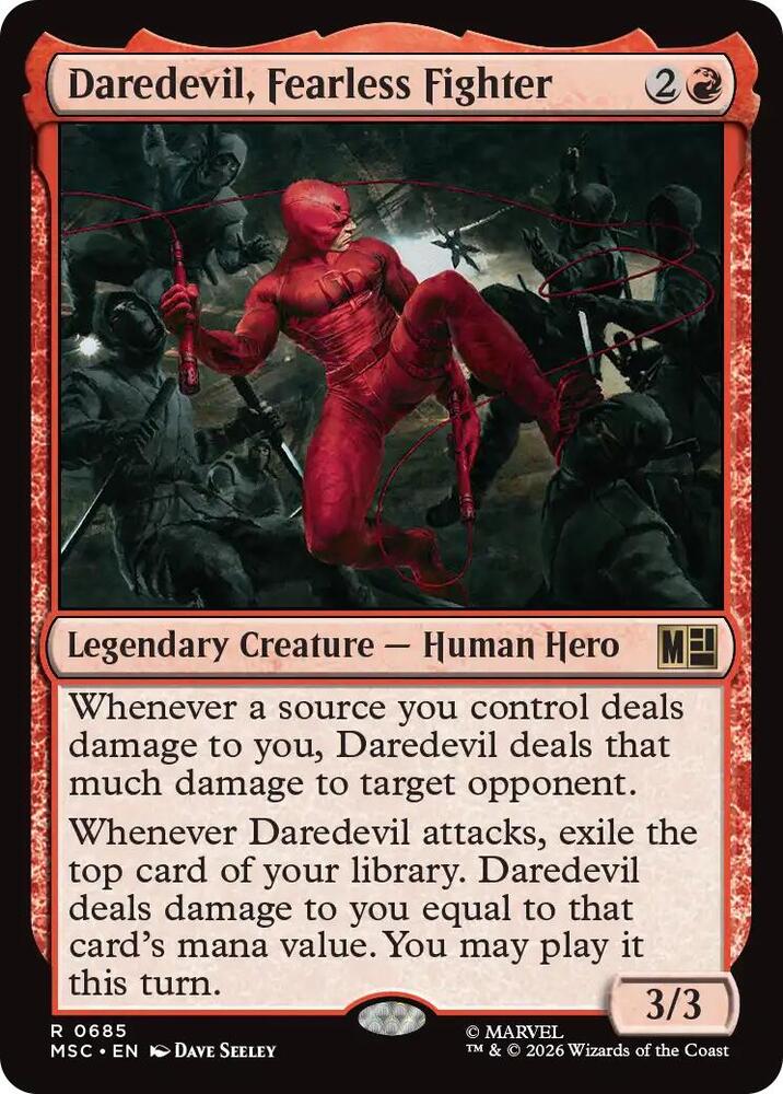 Daredevil, Fearless Fighter - Red
