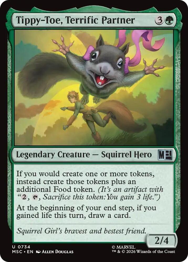 Tippy-Toe, Terrific Partner - Green