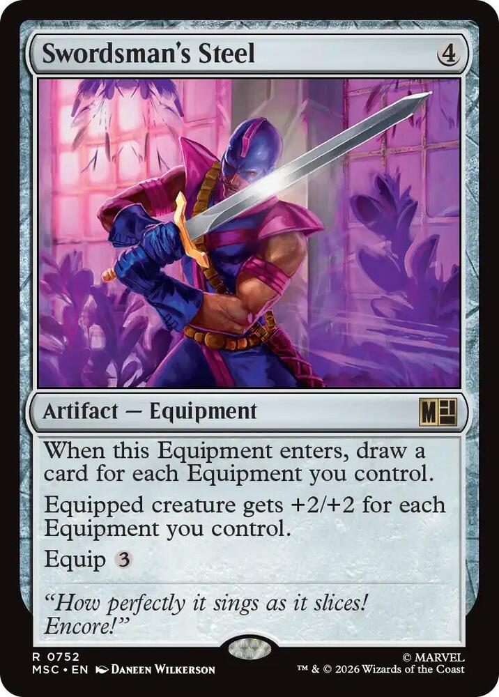 Swordman's Steel - Artifact