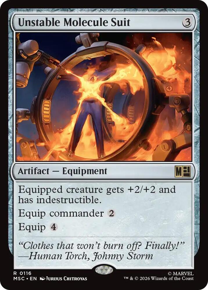 Unstable Molecule Suit - Artifact