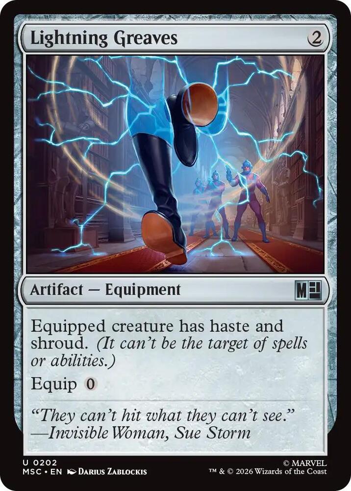 Lightning Greaves - Artifact