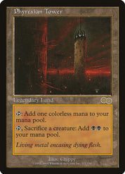 Phyrexian Tower - Legendary Land