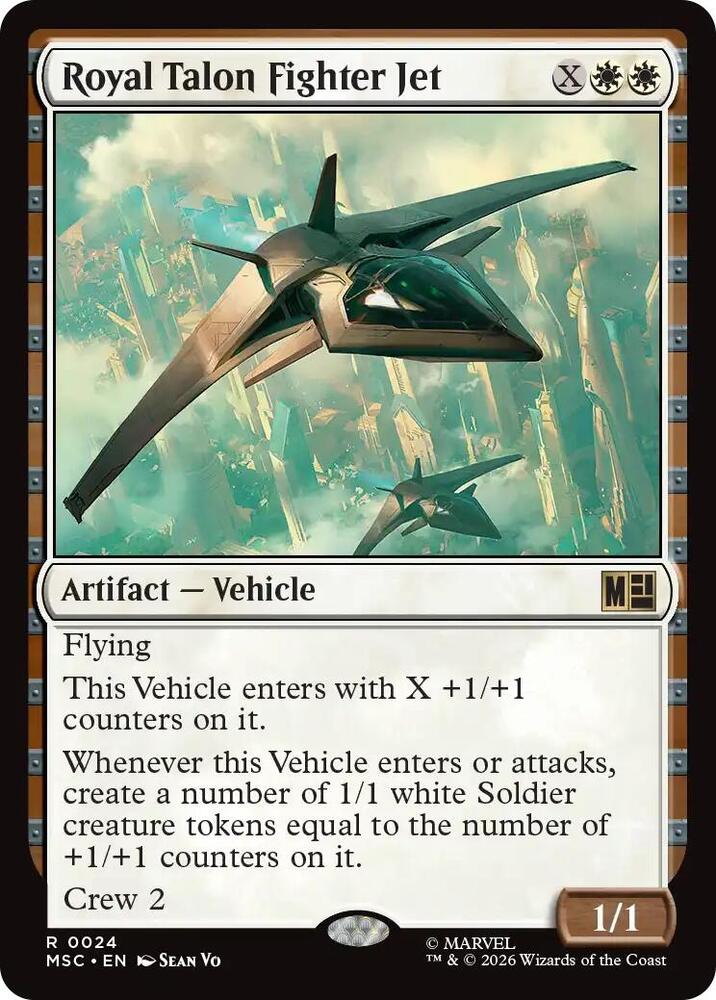 Royal Talon Fighter Jet - White/Artifact