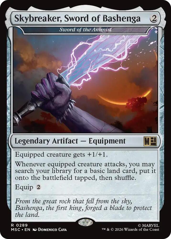 Sword of the Animist - Artifact