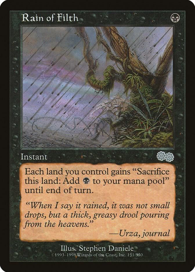 Rain o f Filth - Black - Staple