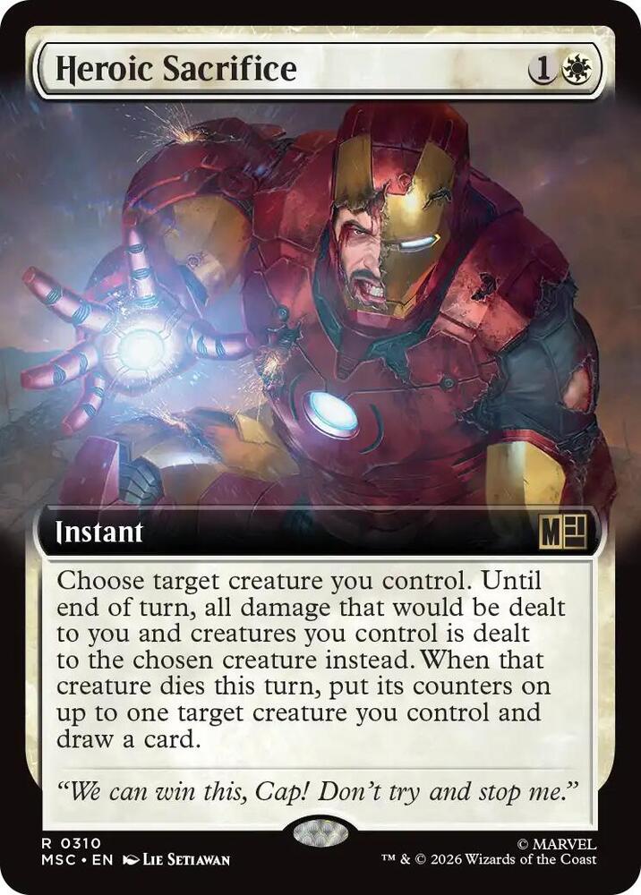 Heroic Sacrifice - White