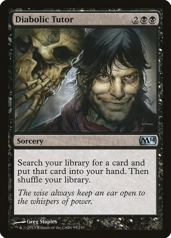 Diabolic Tutor - Black - Staple