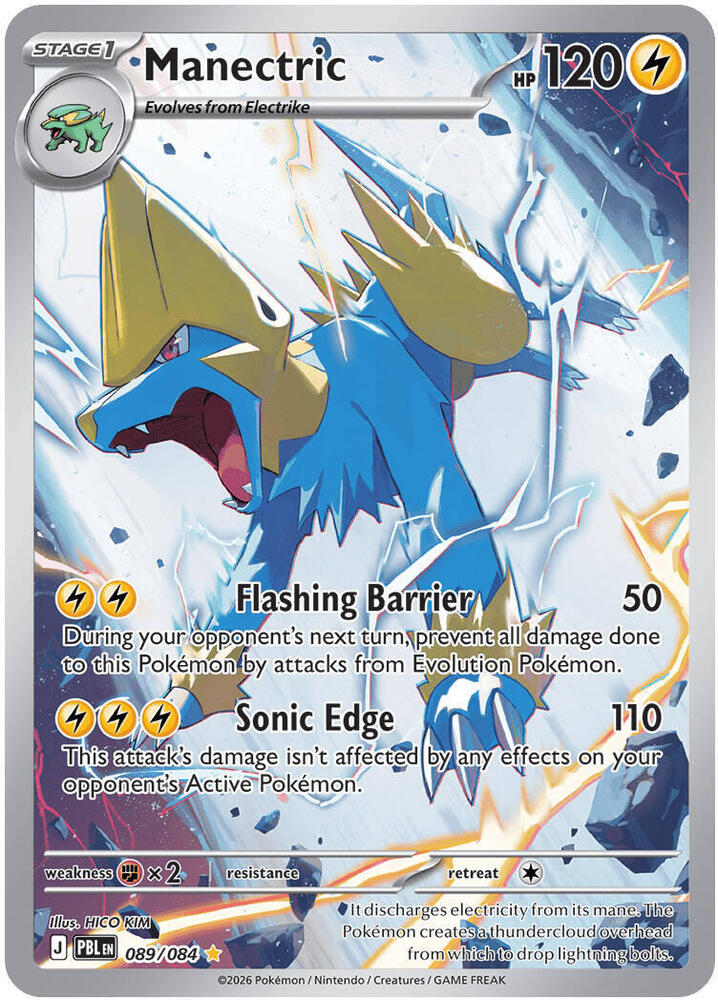 Manectric - Lightning