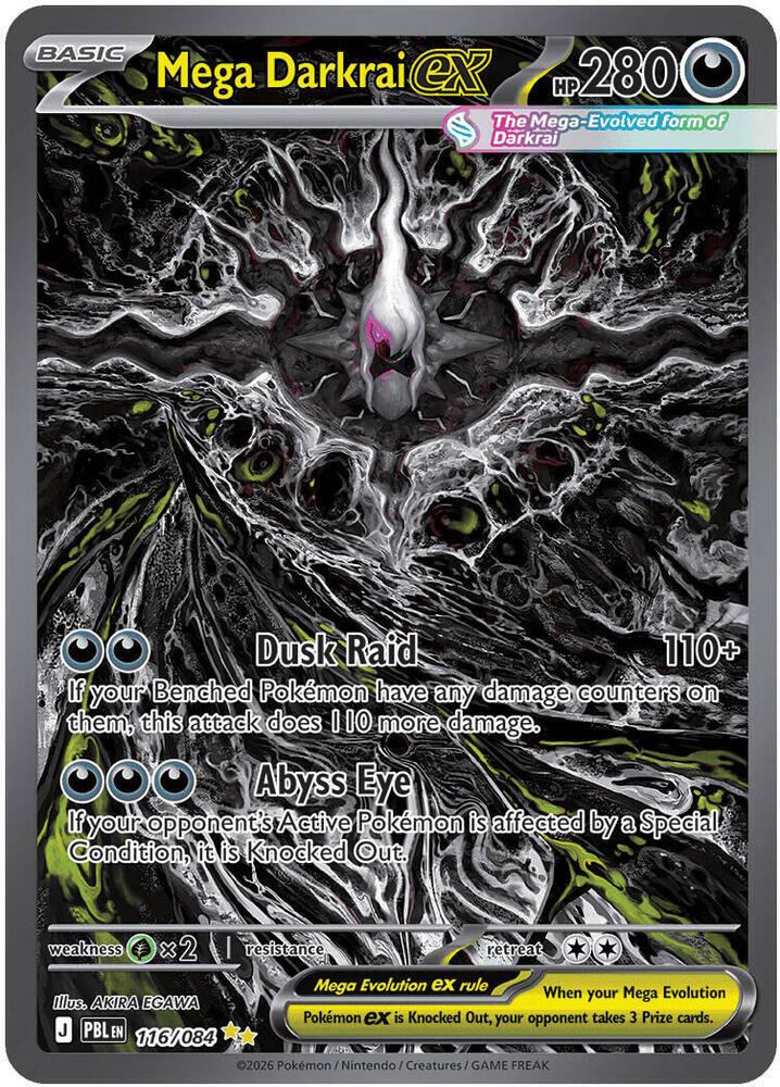 Mega Darkrai EX - Darkness