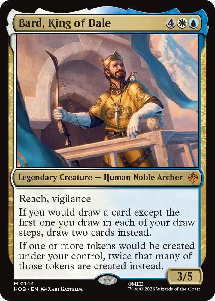 Bard, King of Dale - White / Blue