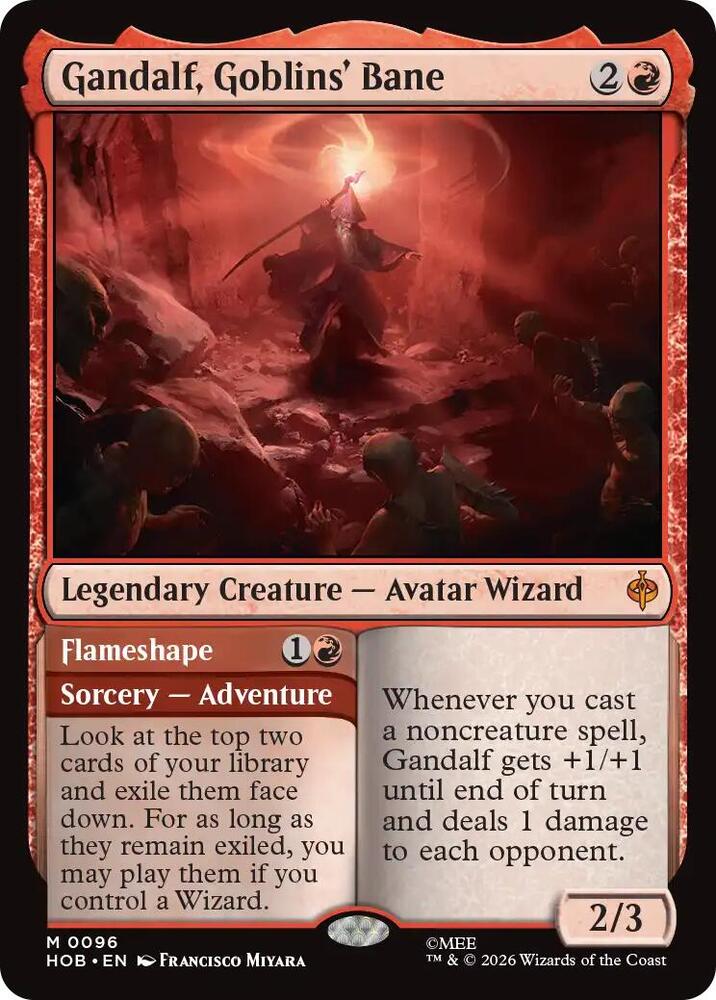 Gandalf, Goblin's Bane - Red