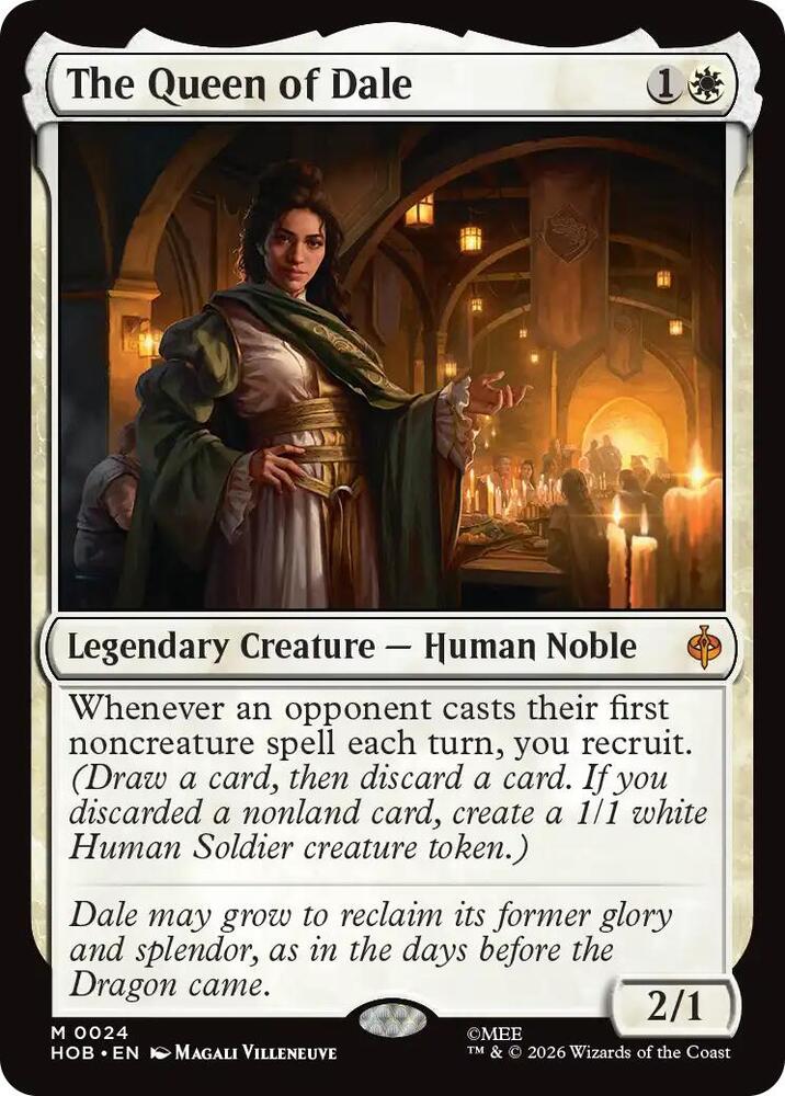 The Queen of Dale - White