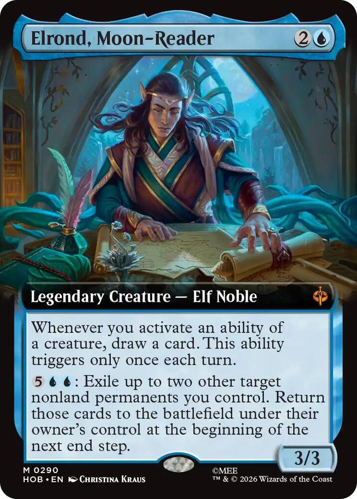 Elrond, Moon-Reader - Blue