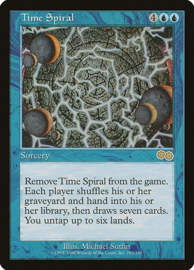 Time Spiral - Blue