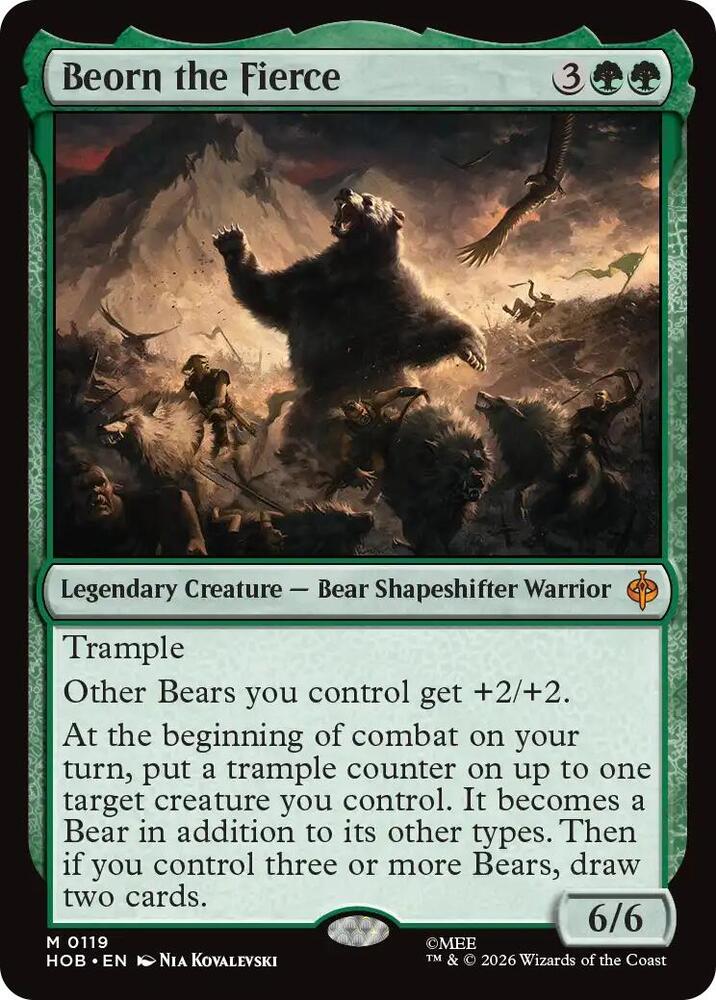 Beorn the Fierce - Green