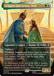 Aragorn and Arwen, Wed - Green/White