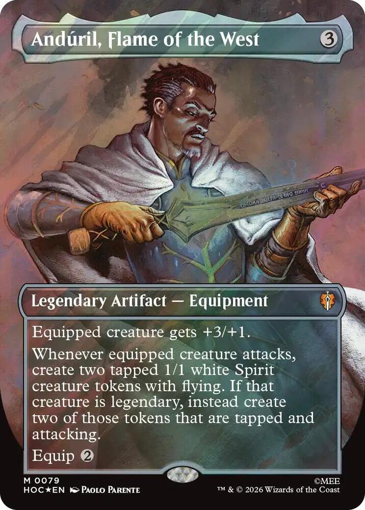 Anduril, Flame of the West - Artifact