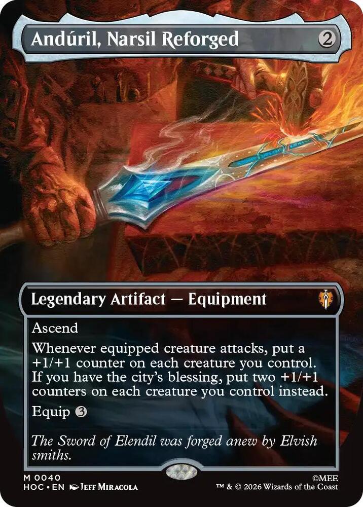 Anduril, Narsil Reforged - Artifact