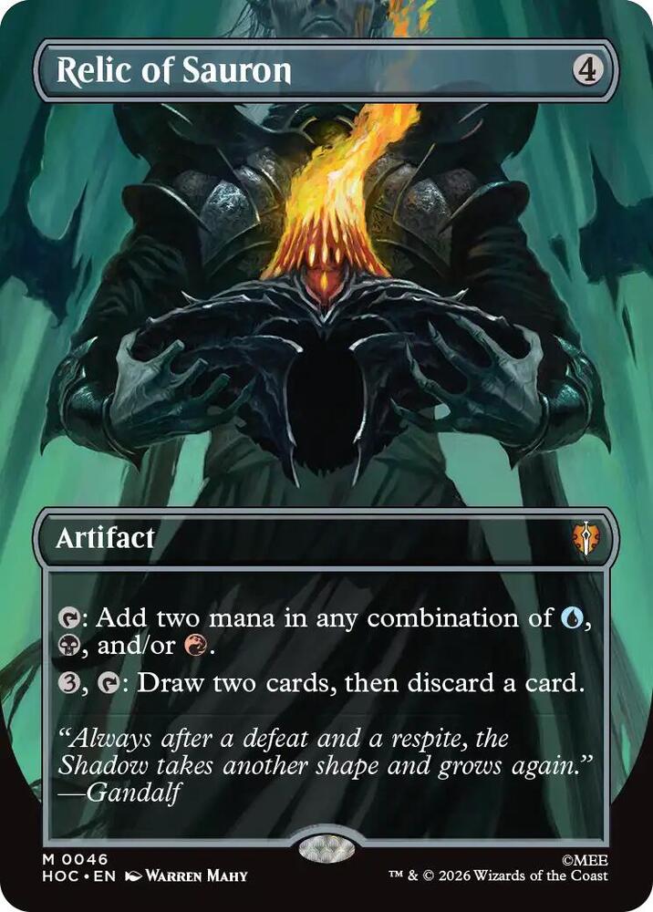 Relic of Sauron - Artifact