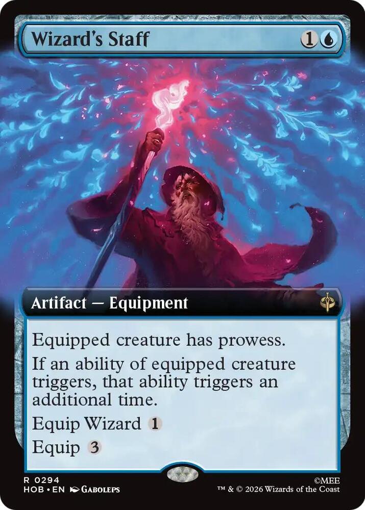 Wizard's Staff - Blue