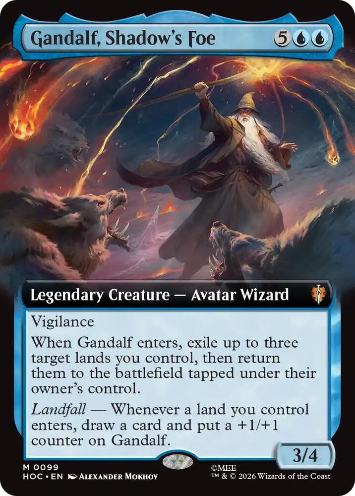 Gandalf, Shadow's Foe - Blue