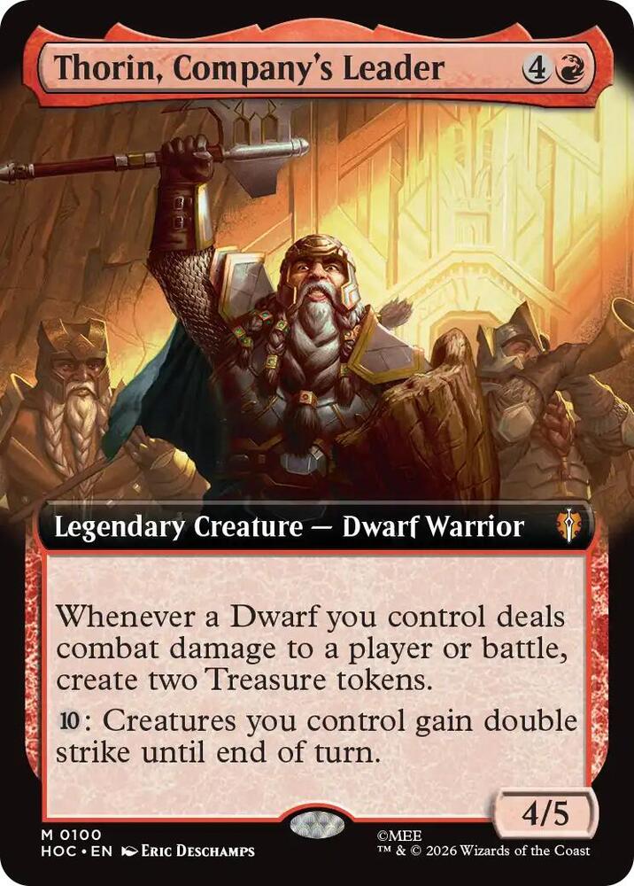 Thorin, Company's Leader - Red