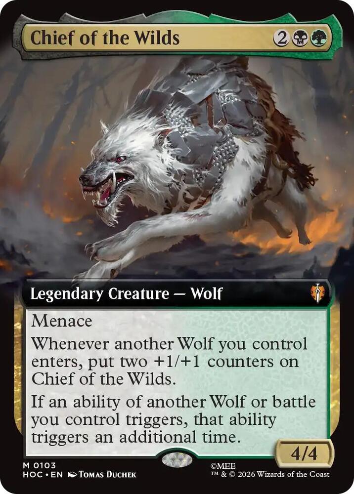 Chief of the Wilds - Black/Green