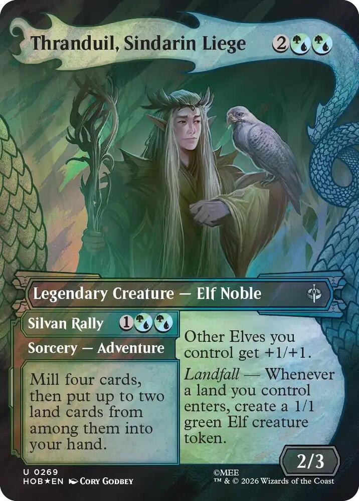Thanduil, Sindarin Liege - Green/Blue