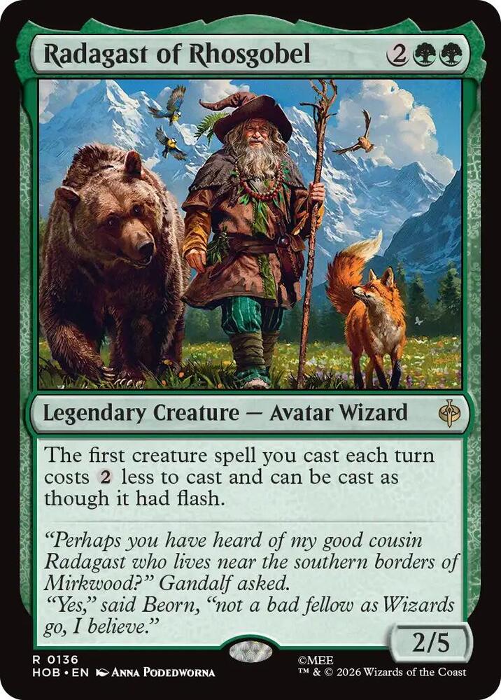 Radagast of Rhosgobel - Green
