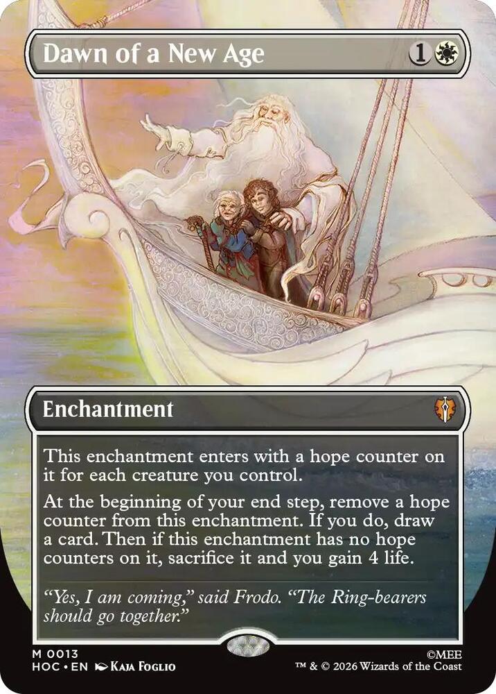 Dawn of a New Age - White