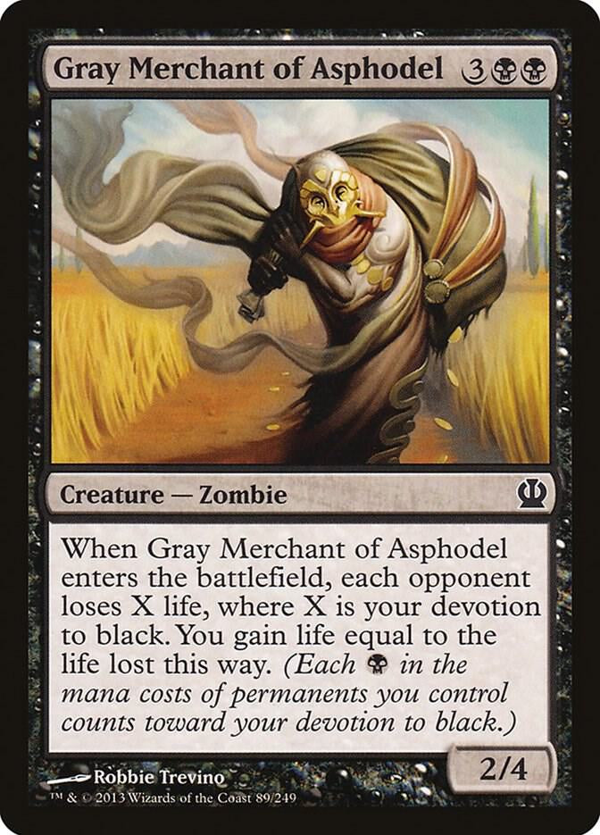 Gray Merchant of Asphodel - Black