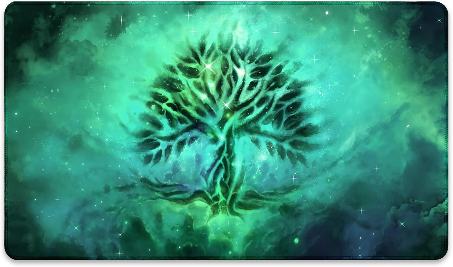 Forest Ethereal Mana (Stitched) - Playmat with Tube USED