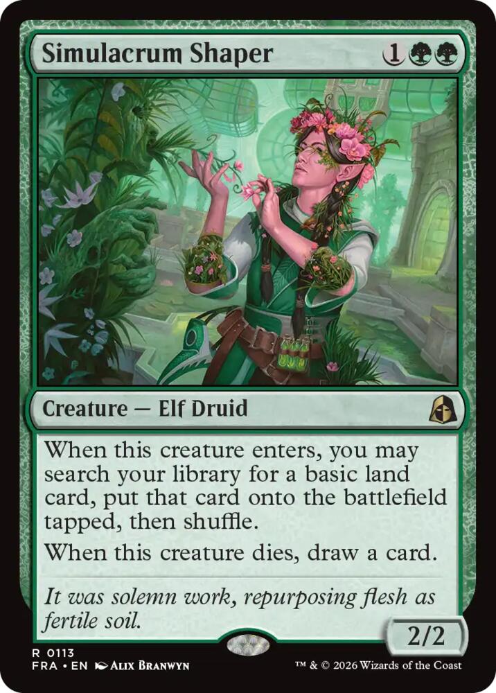 Simulacrum Shaper - Green